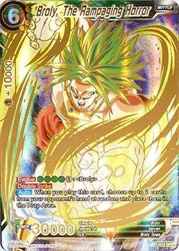 Broly, The Rampaging Horror [SPR] BT1-073 Dragon Ball Super Galactic Battle