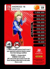 Android 18 - Effective S28 Dragon Ball Z Evolution Prices