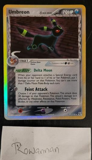 Umbreon [Reverse Holo] #17 photo