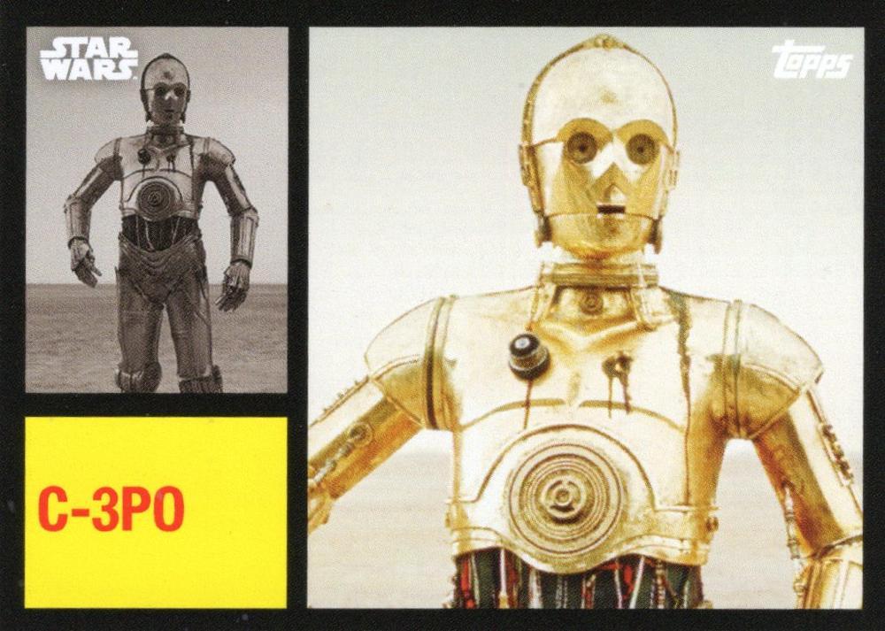 C-3PO #60 Star Wars 2024 Topps Throwback Thursday