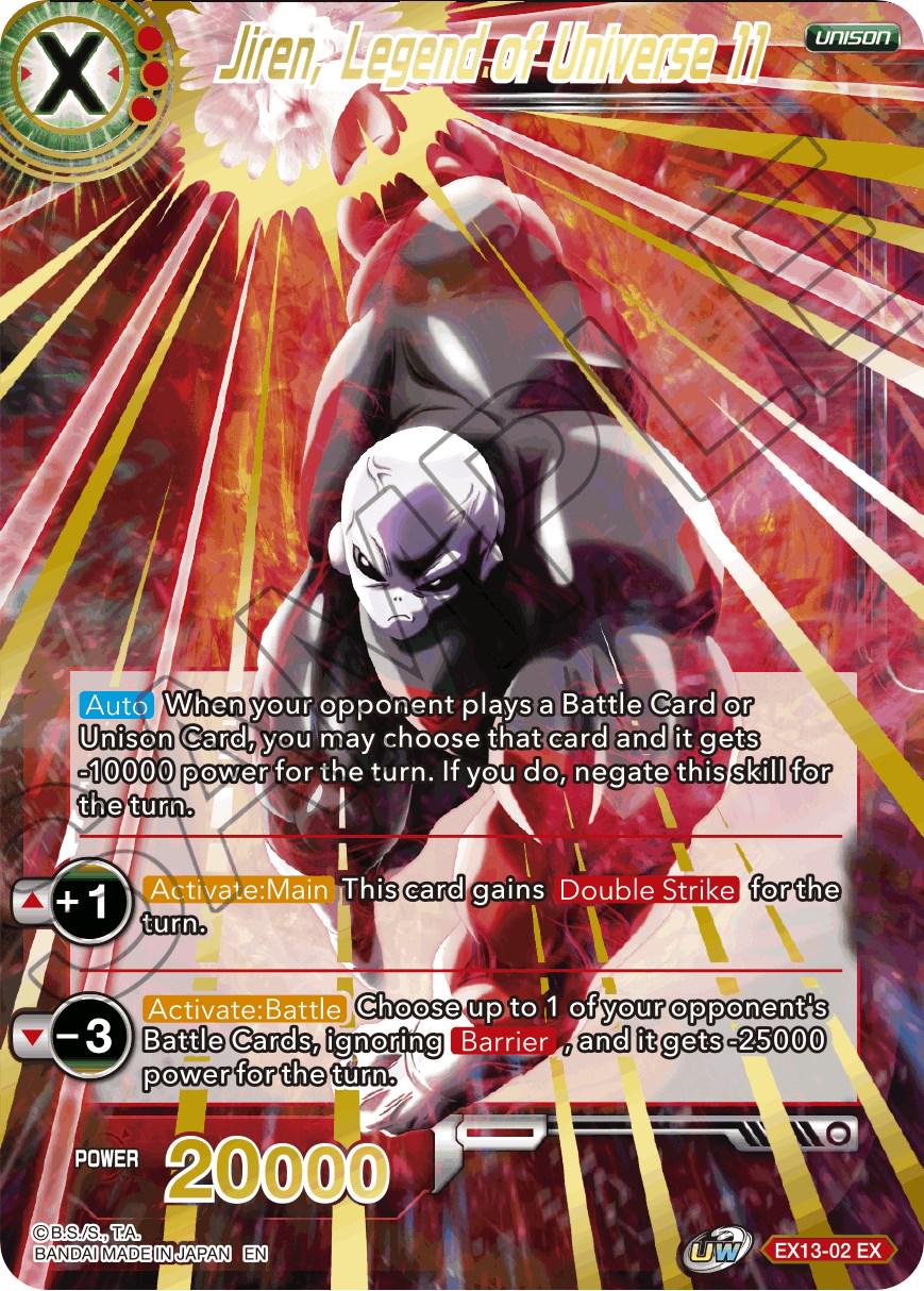 Jiren, Legend of Universe 11 [Foil] EX13-02 Dragon Ball Super Expansion Set: Special Anniversary Box 2020