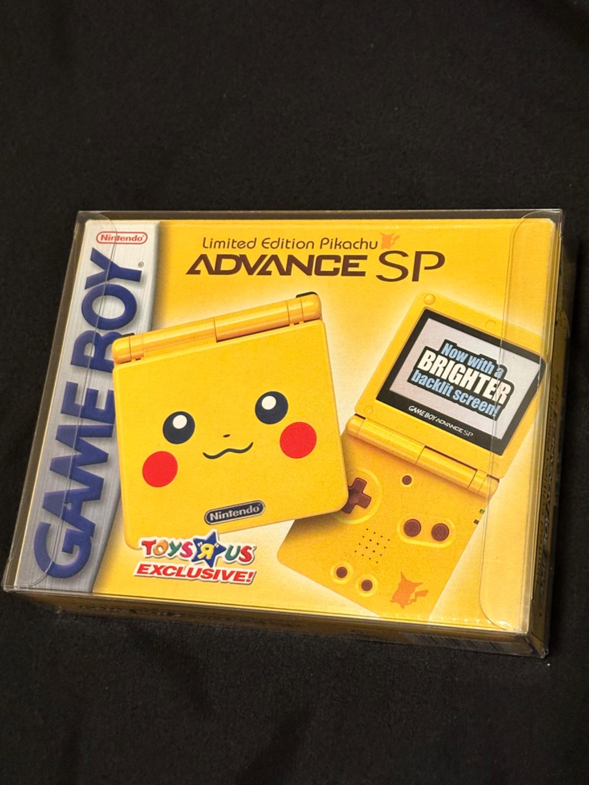 Pikachu Gameboy Advance SP GameBoy Advance