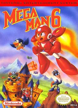 Mega Man 6 Cover Art