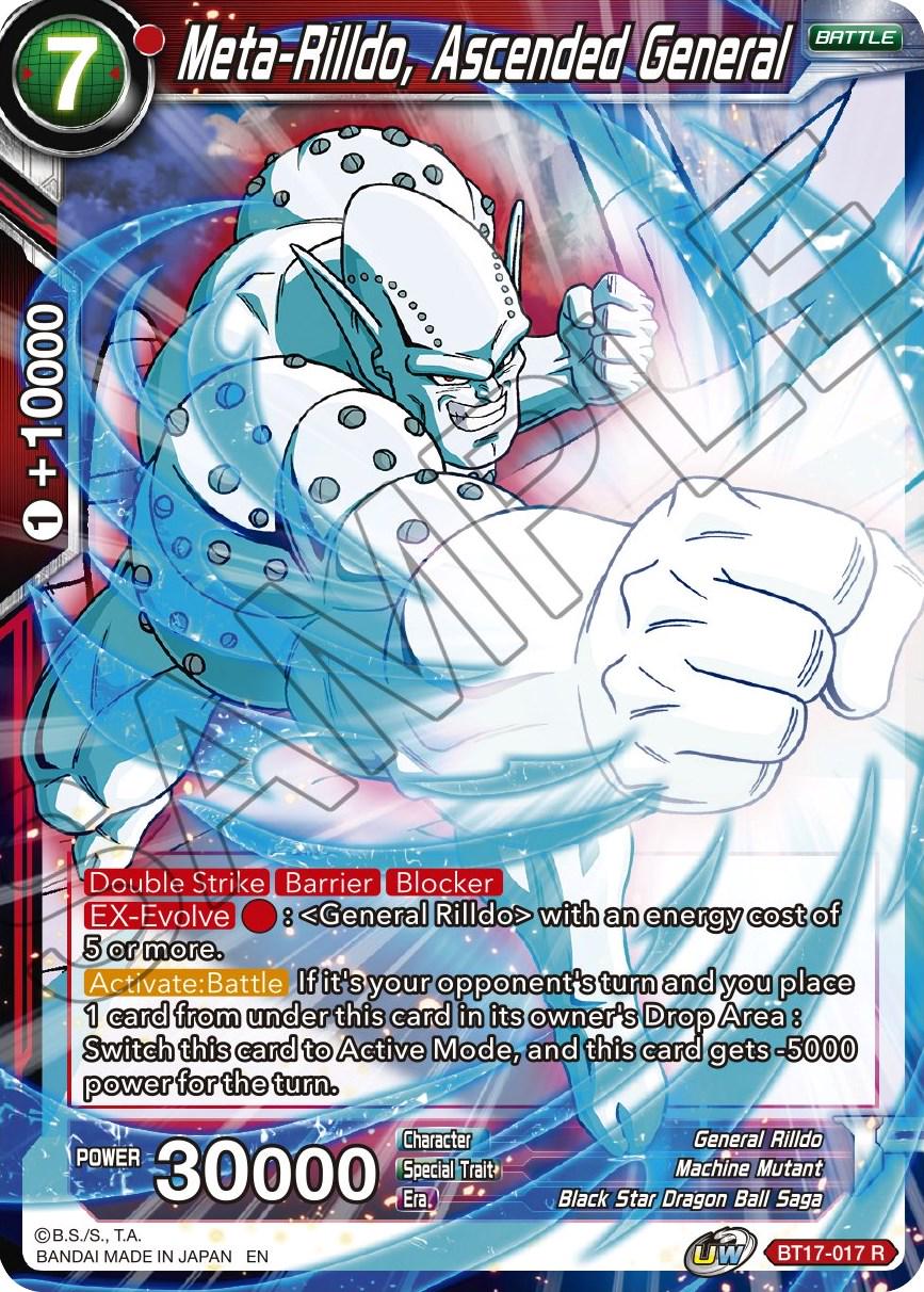 Meta-Rilldo, Ascended General BT17-017 Dragon Ball Super Ultimate Squad