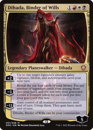 Dihada, Binder of Wills #1 Magic Dominaria United Commander