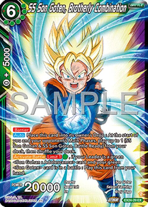 SS Son Goten, Brotherly Combination [Foil] EX24-29 Dragon Ball Super Premium Anniversary Box 2024