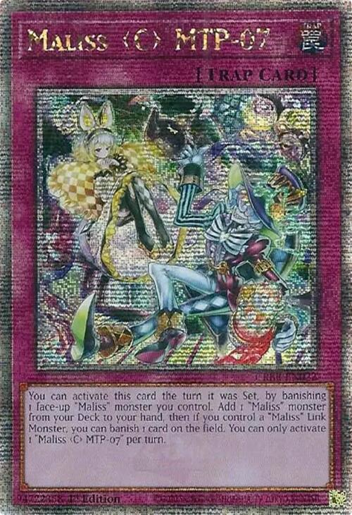 Maliss MTP-07 [Quarter Century Secret Rare] CRBR-EN022 YuGiOh Crossover Breakers