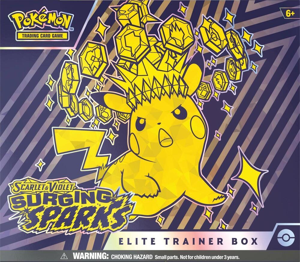 Elite Trainer Box Pokemon Surging Sparks