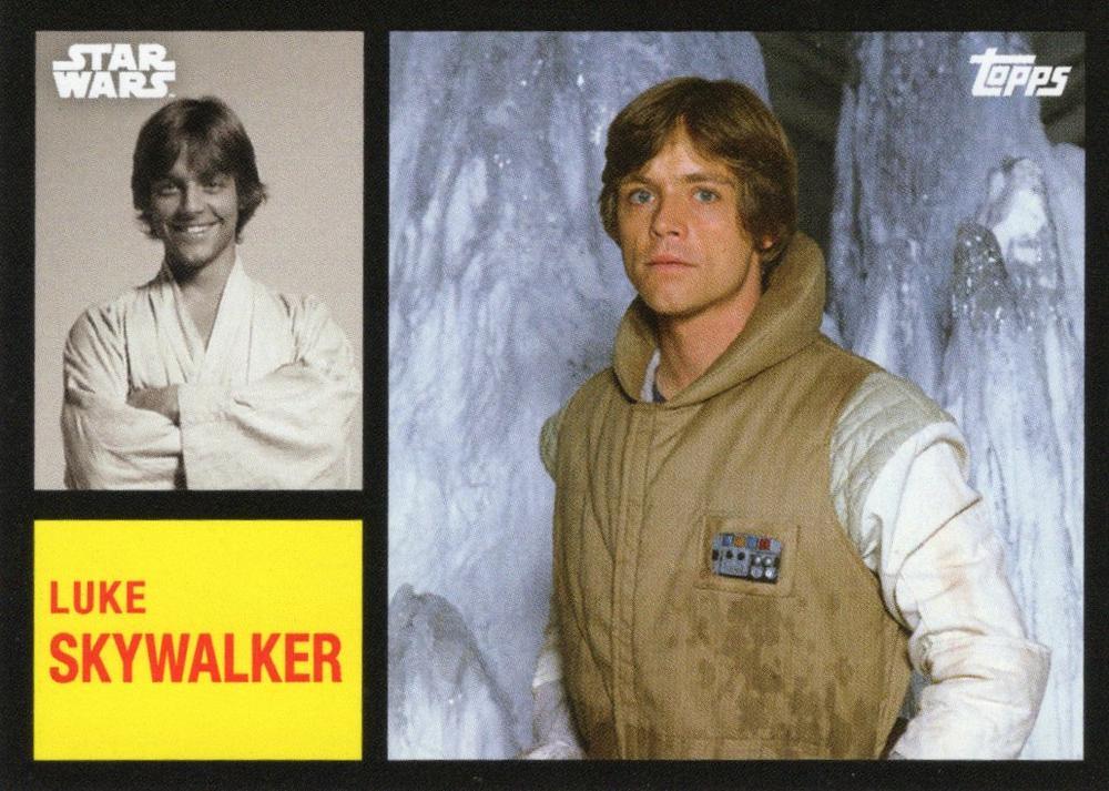 Luke Skywalker #58 Star Wars 2024 Topps Throwback Thursday