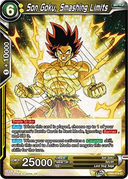 Son Goku, Smashing Limits DB3-078 Dragon Ball Super Giant Force