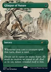 Glimpse of Nature [Foil] #2004 Magic Secret Lair 30th Anniversary