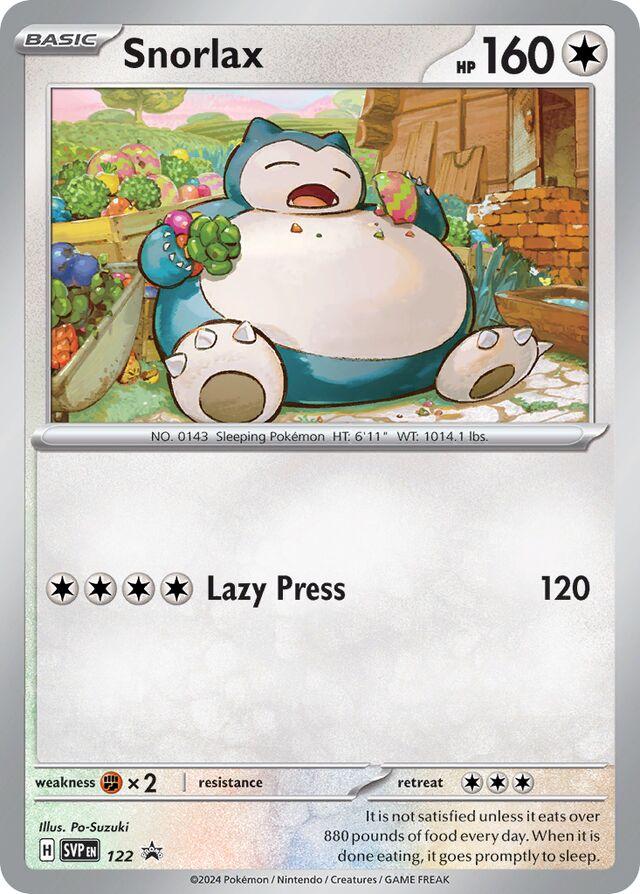 Snorlax #122 Pokemon Promo