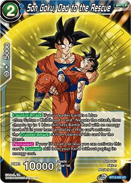 Son Goku, Dad to the Rescue [Foil] BT13-035 Dragon Ball Super Supreme Rivalry