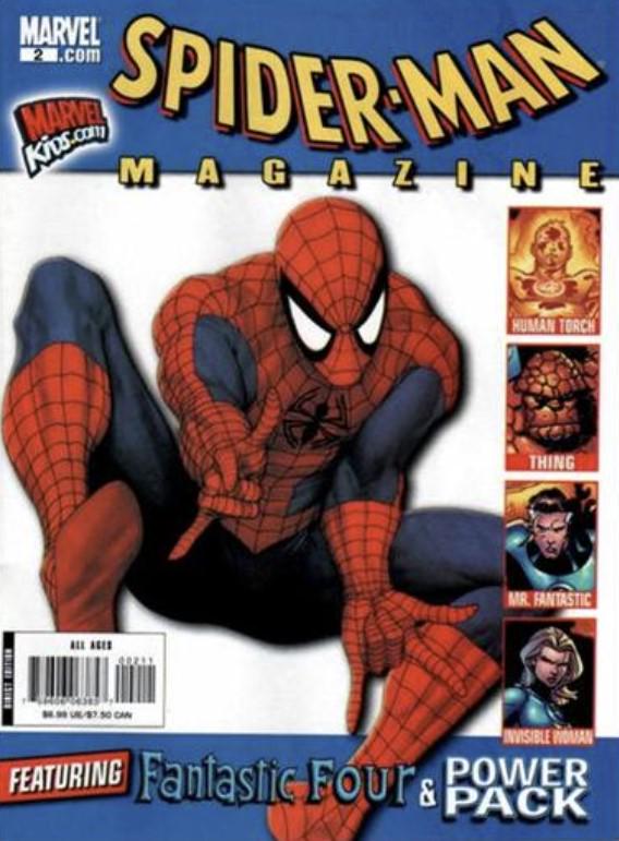 Spider-Man Magazine #2 (2008) Comic Books Spider-Man Magazine