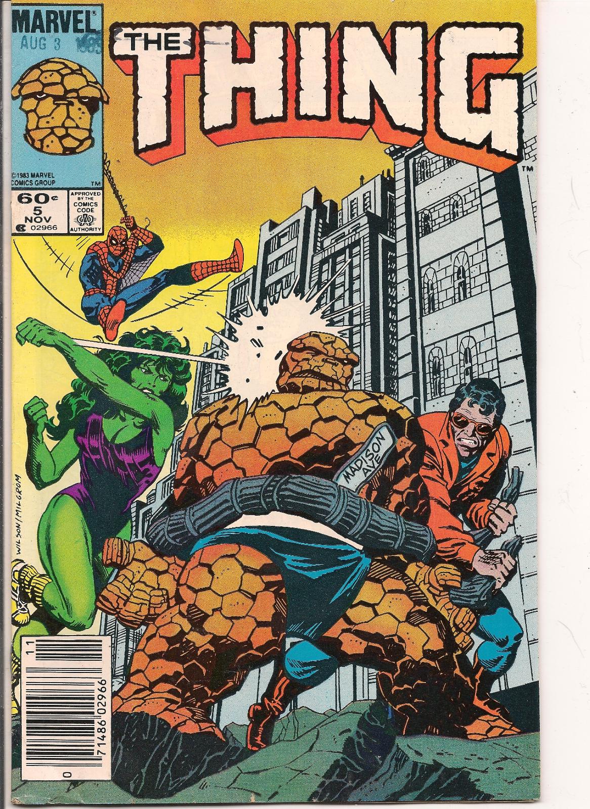 The Thing [60 Cent Newsstand] #5 (1983) Comic Books The Thing