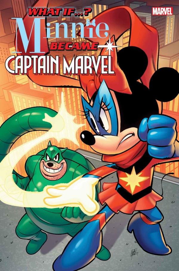 What If? Minnie Became Captain Marvel [Casagrande] #1 (2024) Comic Books What If? Minnie Became Captain Marvel