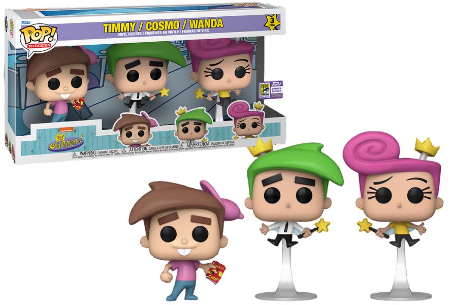 Timmy / Cosmo / Wanda 3 Pack [SDCC] Funko POP Television