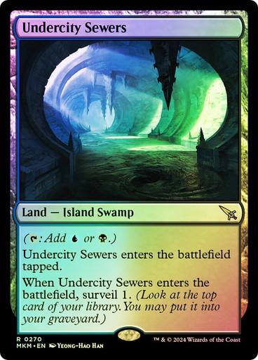 Undercity Sewers [Foil] #270 Magic Murders at Karlov Manor