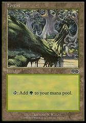 Forest #350 Magic Urzas Saga Prices