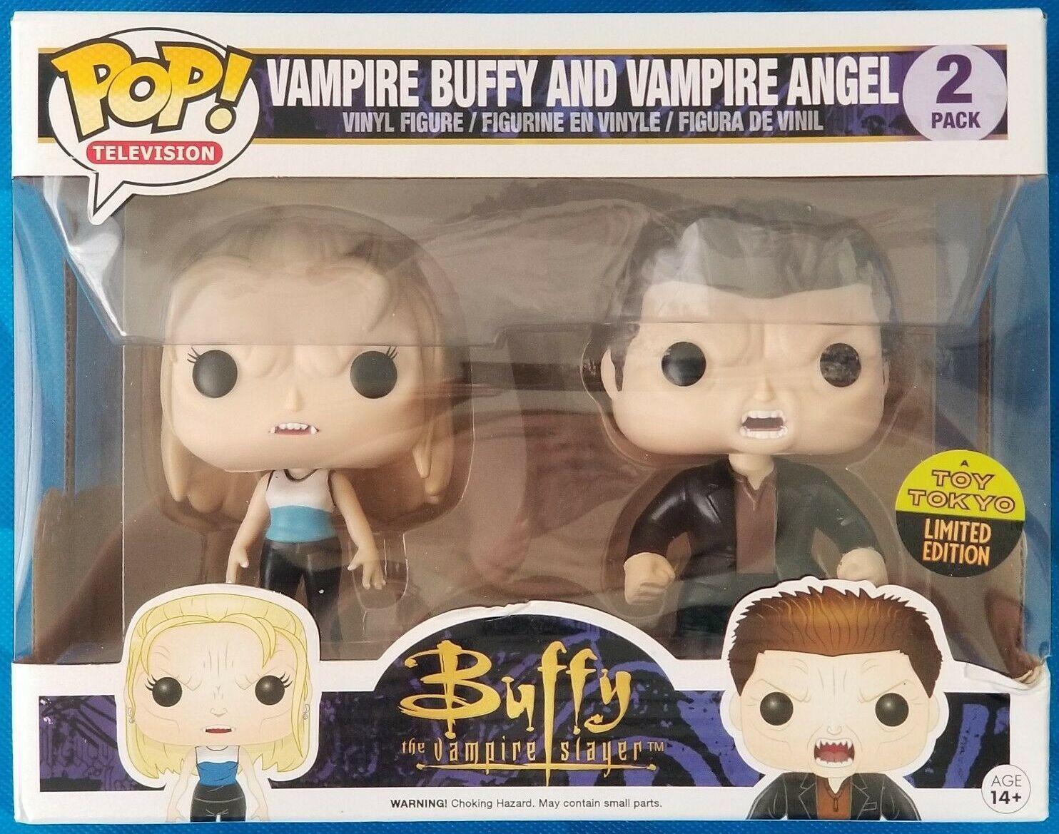 Funko Pop Toytokyo Vampire Buffy & Angel 2 shops pack Buffy The Vampire Slayer