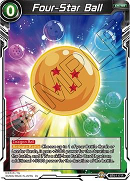 Four-Star Ball BT6-117 Dragon Ball Super Destroyer Kings