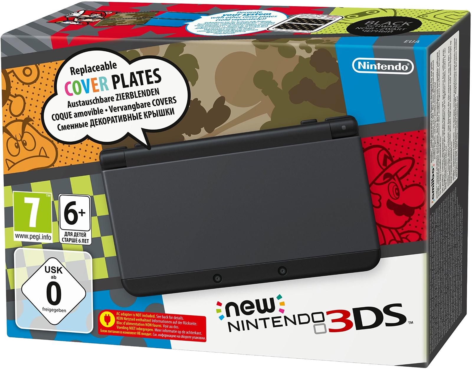 New Nintendo 3DS Black PAL Nintendo 3DS