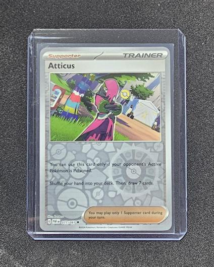 Atticus [Reverse Holo] #77 photo