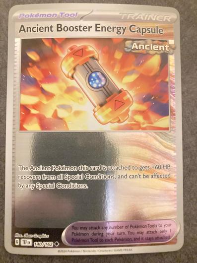 Ancient Booster Energy Capsule [Reverse Holo] #140 photo