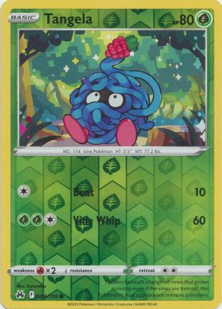 Tangela [Reverse Holo] #4 Pokemon Crown Zenith