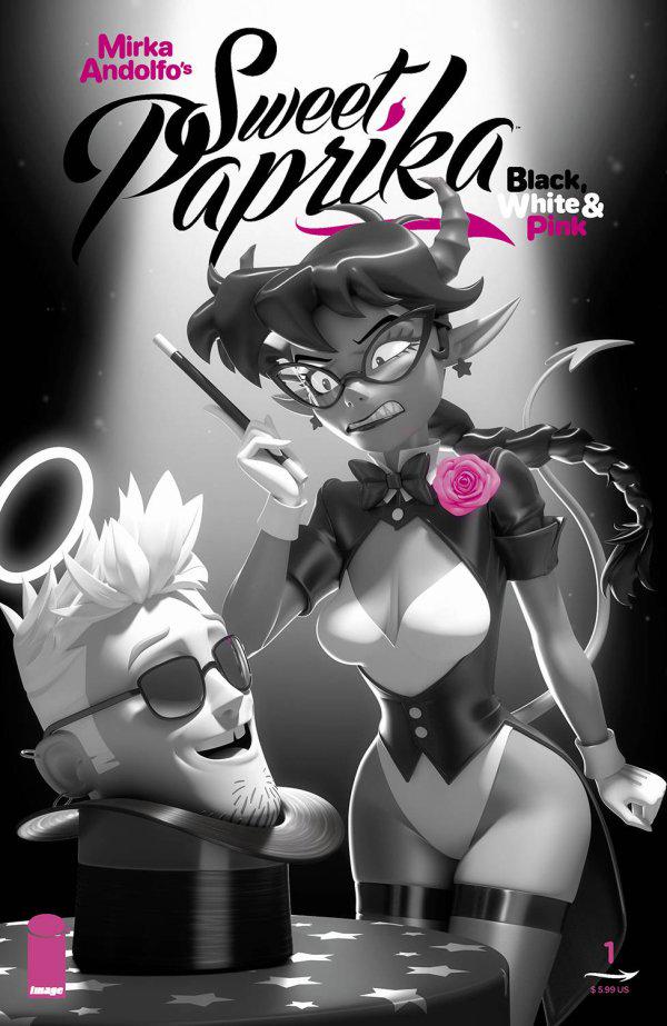 Mirka Andolfo's Sweet Paprika: Black, White, & Pink [Hickinbottom] #1 (2023) Comic Books Mirka Andolfo's Sweet Paprika: Black, White, & Pink