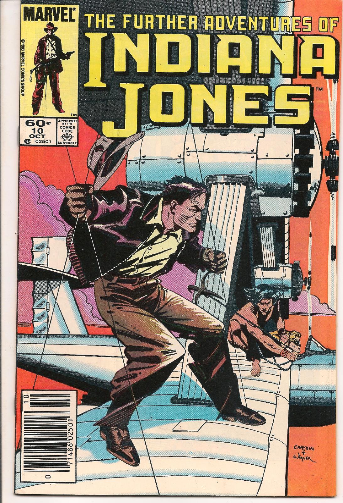 Further Adventures Of Indiana Jones [Newsstand] #10 (1983) Comic Books Further Adventures of Indiana Jones