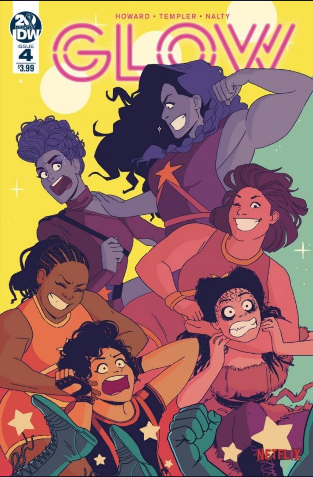 GLOW #4 (2019) Comic Books Glow (IDW)