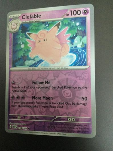 Clefable [Reverse Holo] #36 photo