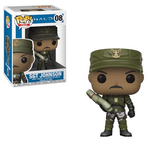 Sgt Johnson #8 Funko POP Halo