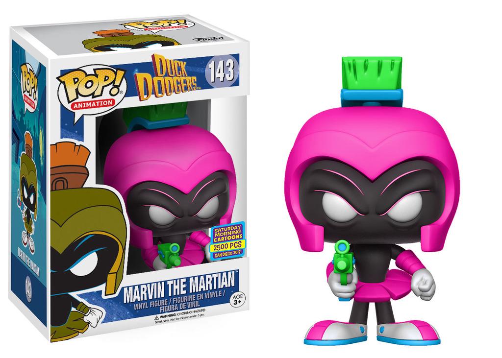 Marvin the Martian [Neon Pink] #143 Funko POP Animation