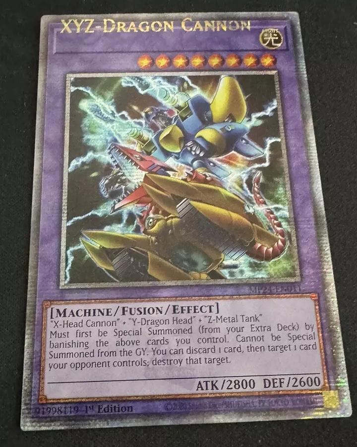 XYZ-Dragon Cannon [Misprint] MP24-EN011 YuGiOh 25th Anniversary Tin: Dueling Mirrors