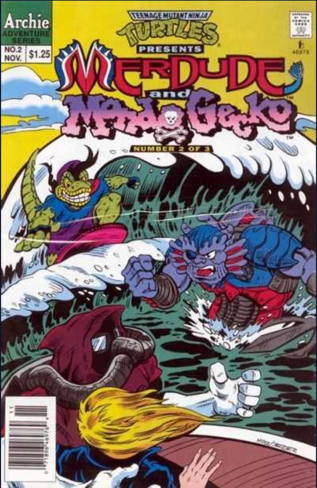 Teenage Mutant Ninja Turtles Presents: Merdude #2 (1993) Comic Books Teenage Mutant Ninja Turtles Presents: Merdude