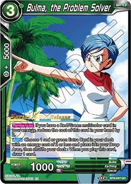 Bulma, the Problem Solver BT8-047_PR Dragon Ball Super Malicious Machinations: Pre-Release Promos