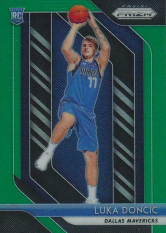 Luka Doncic [Green Prizm] #280 Basketball Cards 2018 Panini Prizm