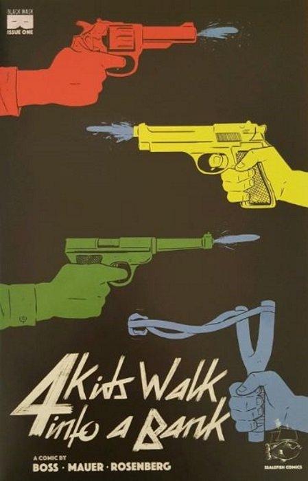 4 Kids Walk Into A Bank [Ssalefish] #1 (2016) Comic Books 4 Kids Walk Into a Bank