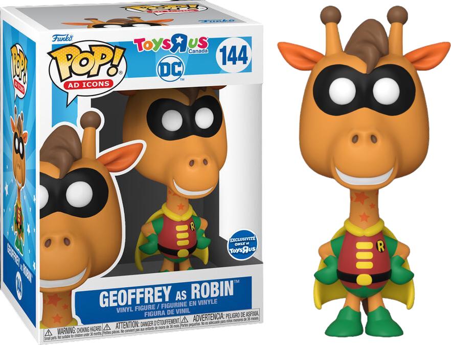 Geoffrey as Robin #144 Funko POP Ad Icons