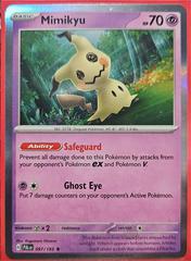 Mimikyu #97 Pokemon Paldea Evolved Prices