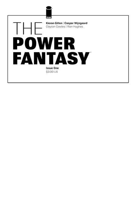 Power Fantasy [Blank] #1 (2024) Comic Books Power Fantasy