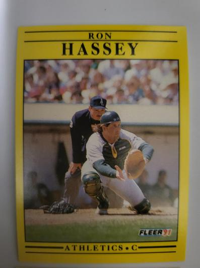 Ron Hassey #8 photo