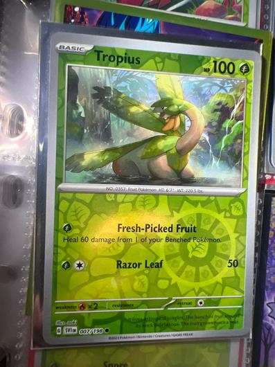 Tropius [Reverse Holo] #7 photo