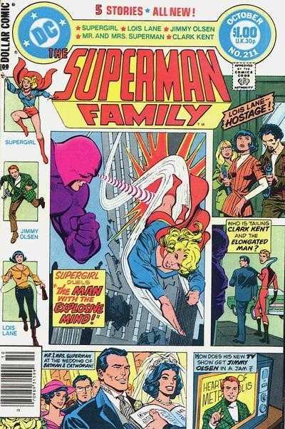 Superman Family [Newsstand] #211 (1981) Comic Books Superman Family