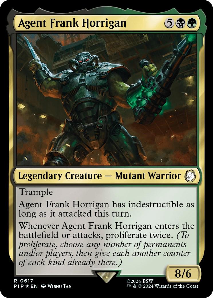 Agent Frank Horrigan #617 Magic Fallout