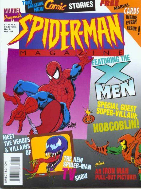 Spider-Man Magazine #8 (1994) Comic Books Spider-Man Magazine