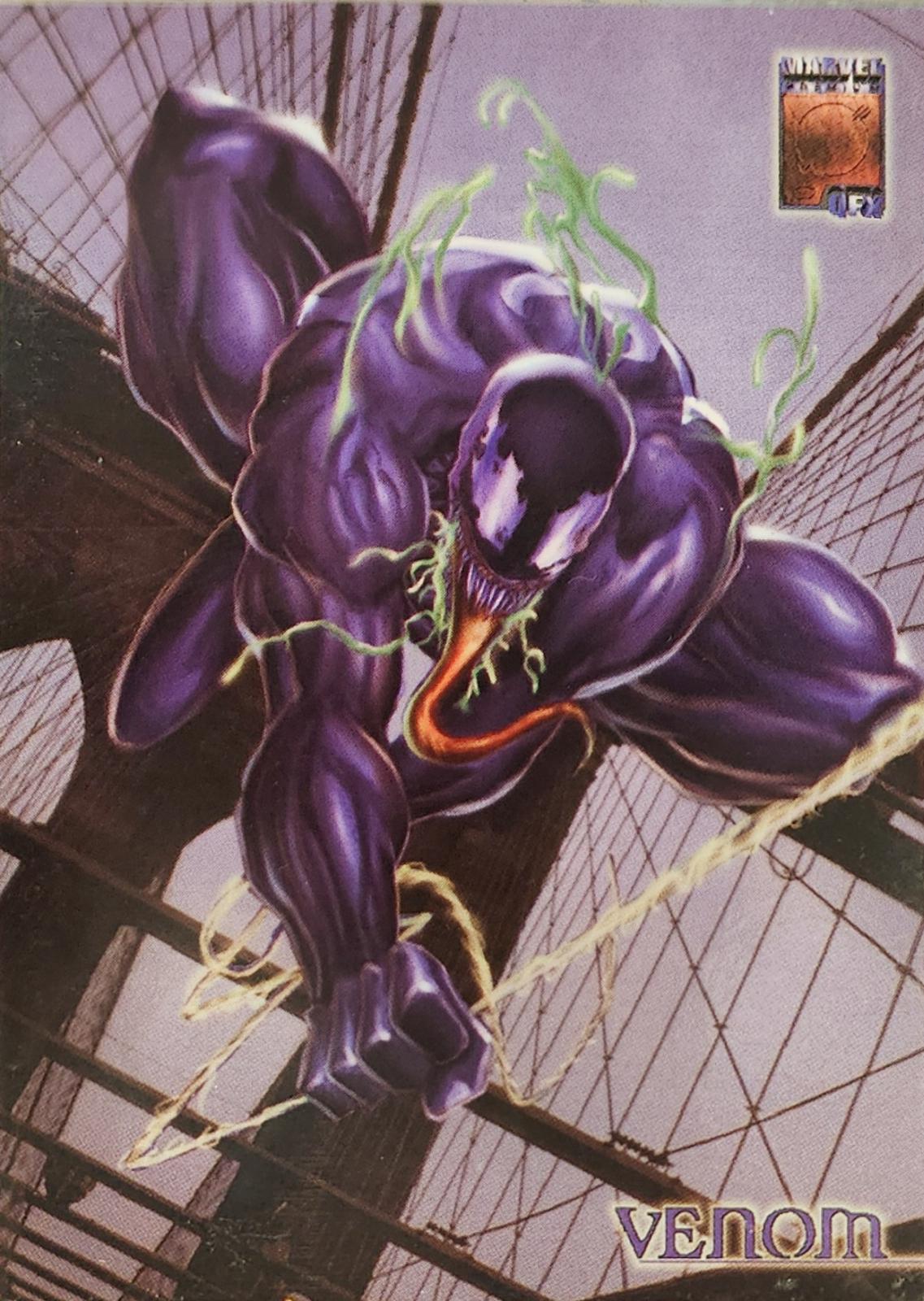 Venom #27 Marvel 1997 Fleer Premium QFX