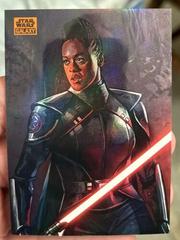 Reva [Orange Refractor] #GE-14 Star Wars 2024 Topps Chrome Galaxy Galactic Empire Art Prices